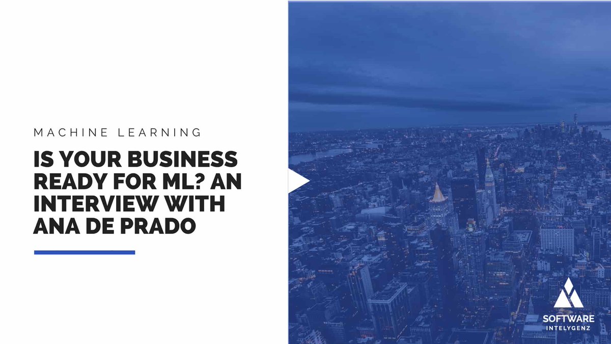 What is #MachineLearning and how does it work? Learn more about it with <a href="/Anandromeda/">Ana de Prado</a> #AI #ML ow.ly/DFMS30kFvUJ