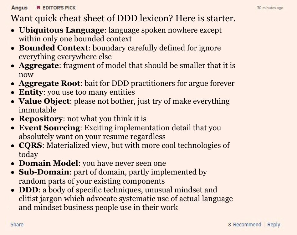 Financial Times is now have useful piece of advice from DDD Borat