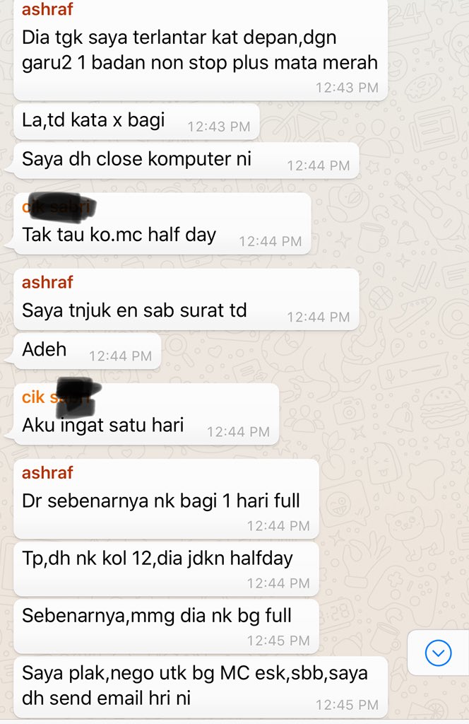 Malayfoodhunter En Twitter Kalau Tiap Minggu Nak Mc Dengan Alsasan Sakit Perut Badan Gatal2 Alasan Lambat Datang Office Pergi Klinik Ambik Ubat Lepastu Last Minit Boleh Pula Nego2 Nak Mc Teruk Betul