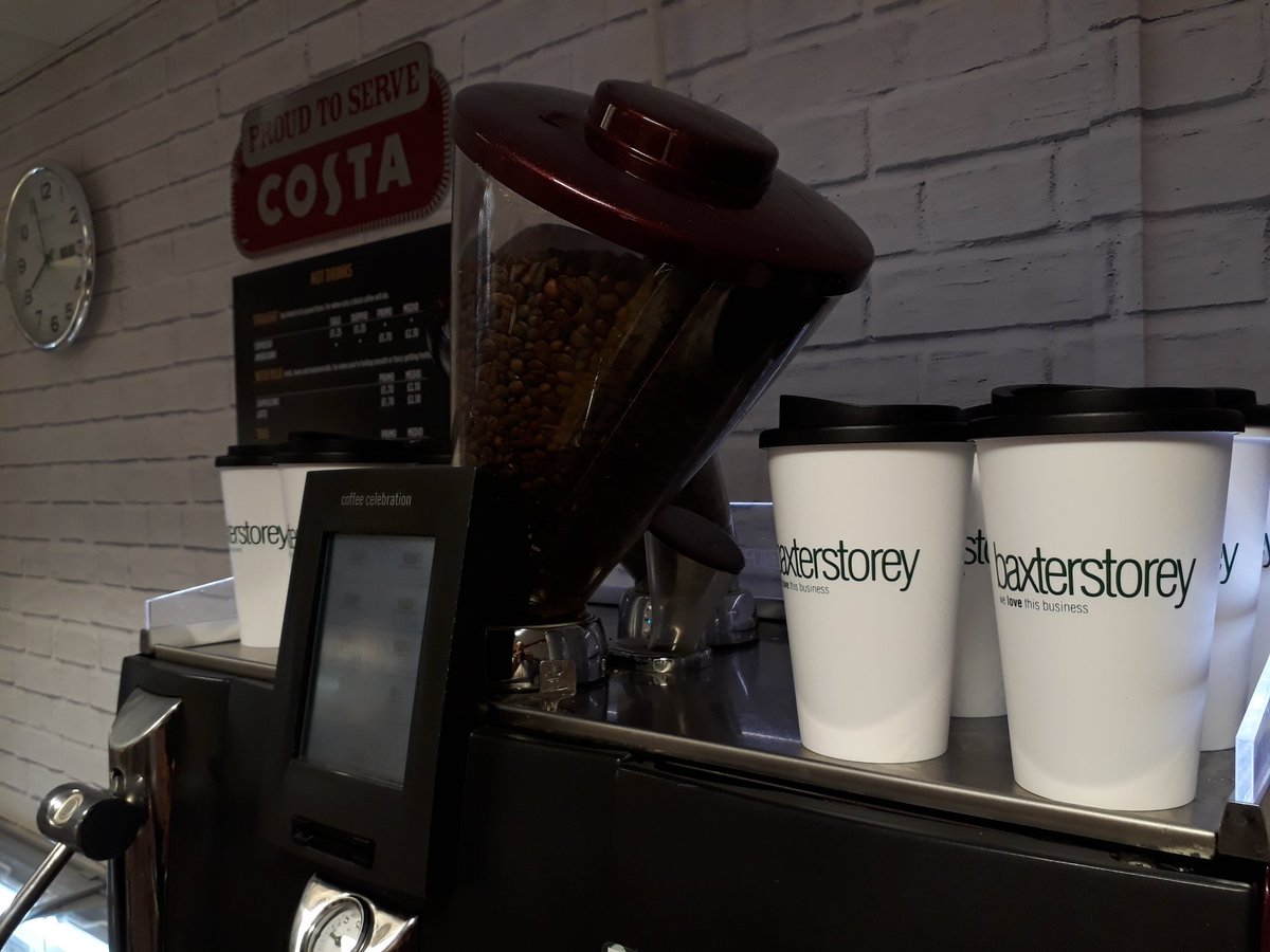 Office for National Statistics have taken the pledge, no more disposable coffee cups! +4 tonnes of waste a year saved. <a href="/BaxterStorey/">BaxterStorey</a>