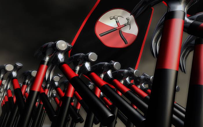 fcomontec's tweet image. Nunca pare,
Lute sempre, 
Não dê as costas,
Se tudo parecer bem, cuidado
Vão te golpear, 
Durma com um olho aberto,
Fareje e se defenda dos inimigos.