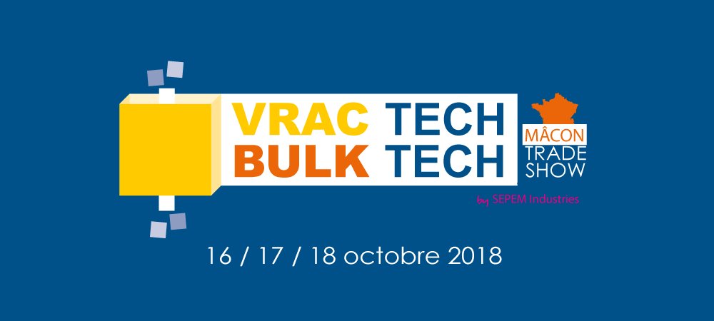 [SAVE THE DATE]  #VRACTECH c'est à Mâcon cette année ! Rendez-vous du 16 au 18 octobre prochains : bit.ly/2u3szSr #vrac