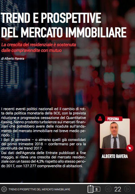 DailyRE's tweet photo. Leggi su Il #SettimanaleQI 
Trend e prospettive del mercato immobiliare
La crescita del residenziale è sostenuta dalle compravendite con mutuo https://t.co/A95CC2zLa2 https://t.co/warVlSNz4Y