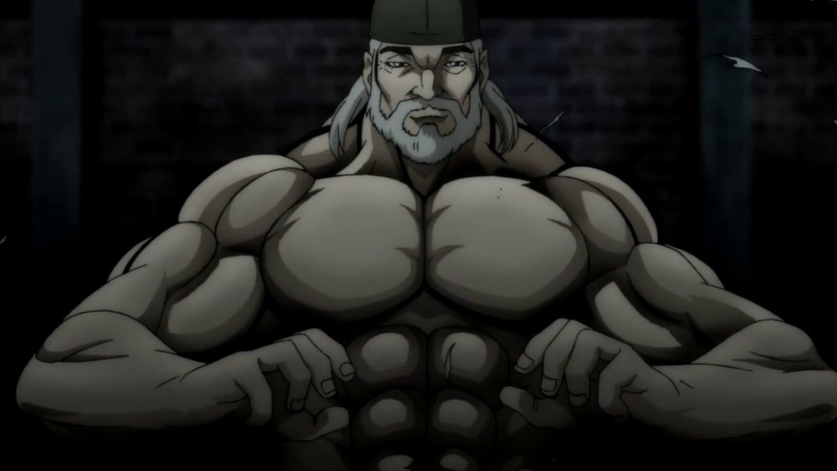 内田 בטוויטר バキ 最凶死刑囚編 1話 思えば 原作は死刑囚編で読むのを止めていたのだった こうしてアニメ化された死刑囚を見ると 体が異様に頑丈な人という感じである ところで ドイルの声が子安だったのには草生えましたね どうやってもdioに聞こえる