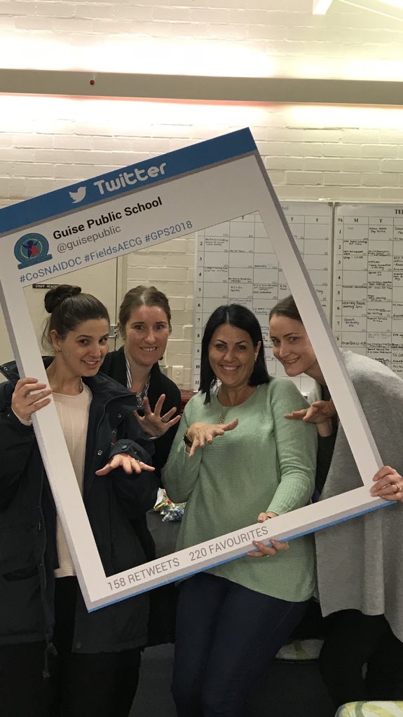 Community of School NAIDOC event... we are ready for you 😊🖤💛❤️  <a href="/GuisePublic/">Guise Public School</a> #CoSNAIDOC #FieldsAECG #GPS2018