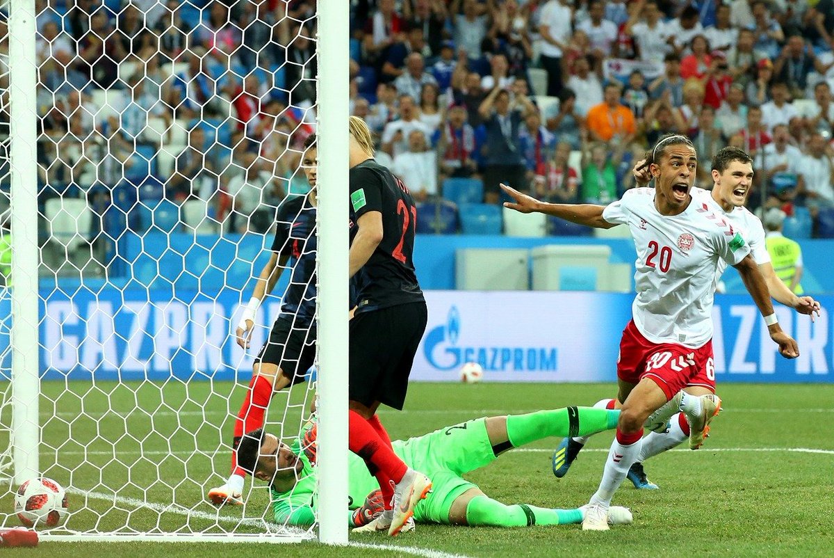 ট ইট র ワールドサッカーダイジェスト編集部 史上３番目に早い得点を決めたデンマーク そこには 魔のジンクス が ロシアw杯 サッカーダイジェストweb T Co Ktjwzzieqc デンマーク代表 クロアチア代表 ベスト16 日本代表 ベルギー戦 W杯
