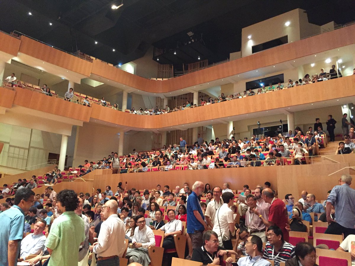 ismp2018's tweet photo. Almost ready for the opening session. https://t.co/KGyWw8DgAf