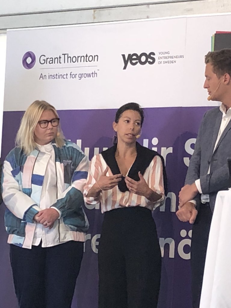 GT_AnnaJo's tweet photo. Vi måste göra det mer attraktivt för kvinnor att starta bolag! #EntD @GrantThorntonSE https://t.co/S6Fc3xeQEH