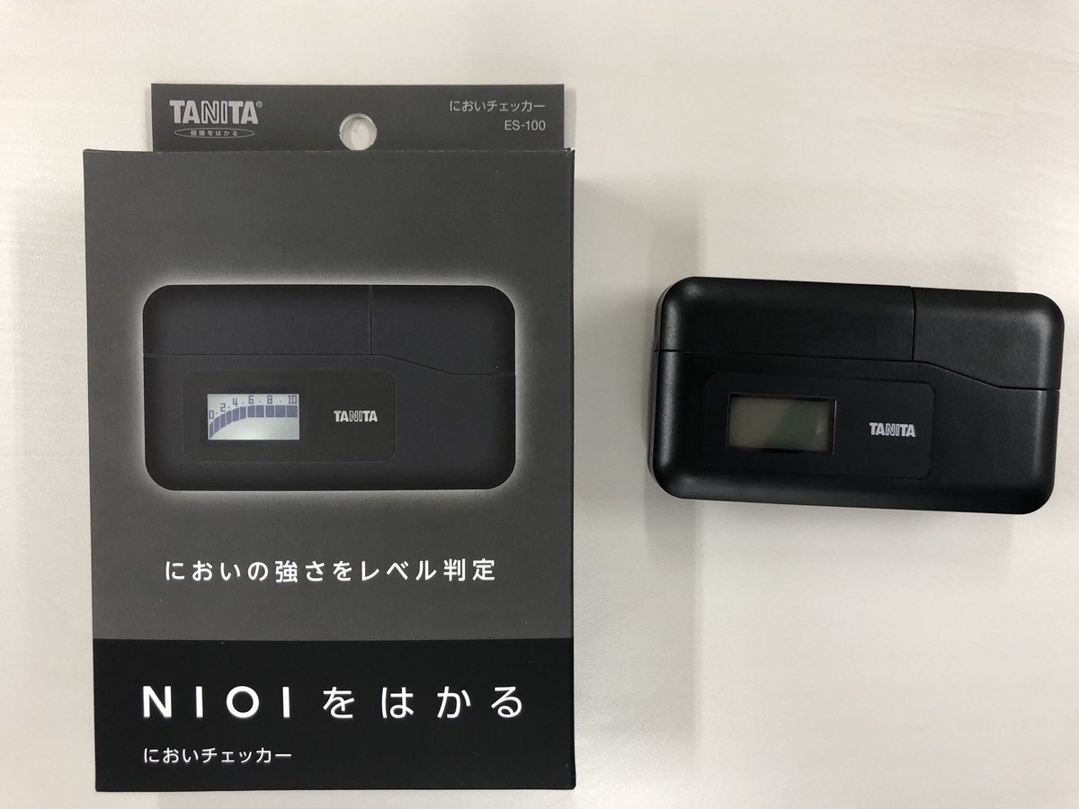 TANITA タニタ においチェッカー ES-100 はじめまして TANITA タニタ においチェッカー ES-100 はじめまして