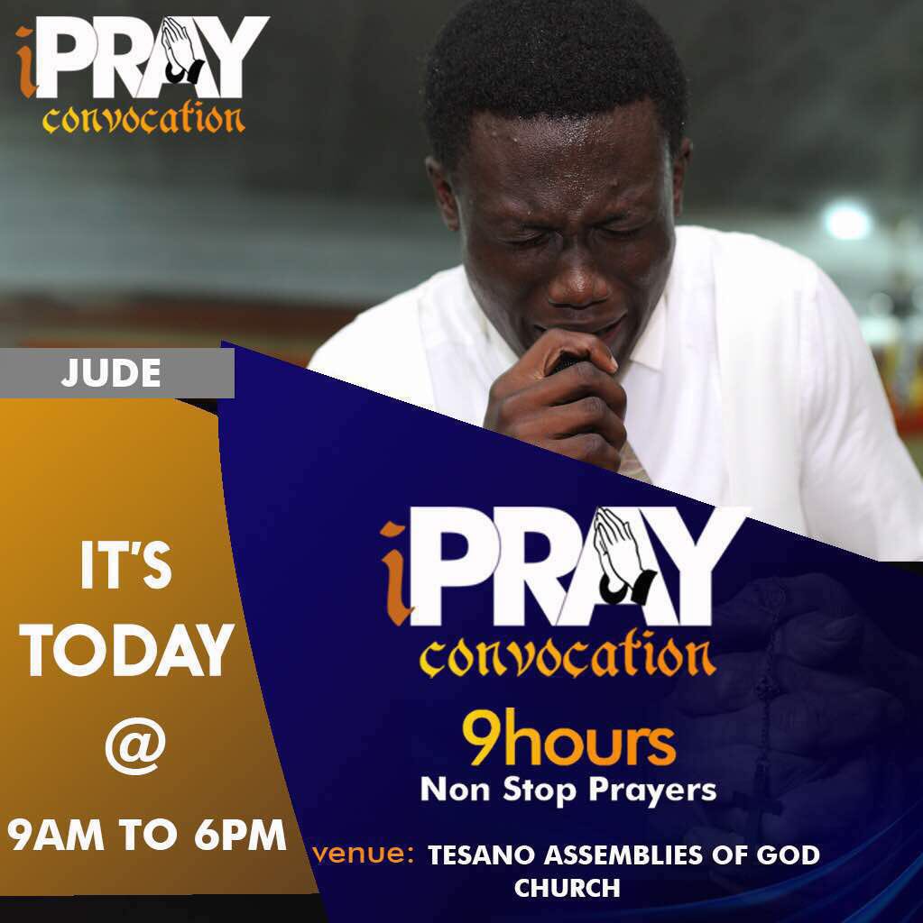 Jamministries1's tweet photo. It’s Today
Don’t miss this for Anything
#iPrayConvocation
#jamministries https://t.co/46O5KBHhkL