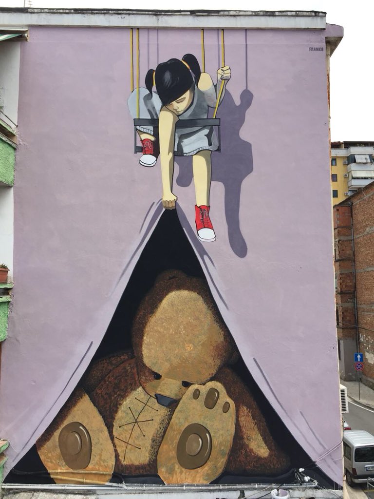 Between 2000-2011, <a href="/ediramaal/">Edi Rama</a> launched Tirana as a City of Colours with brightly painted façades of the former grey soviet building blocks! 🎨🏢

We’re keeping that tradition w. MurAL FEST - inviting artists from all over the world to leave a mark! The result is stunning! 😲🌈🖼