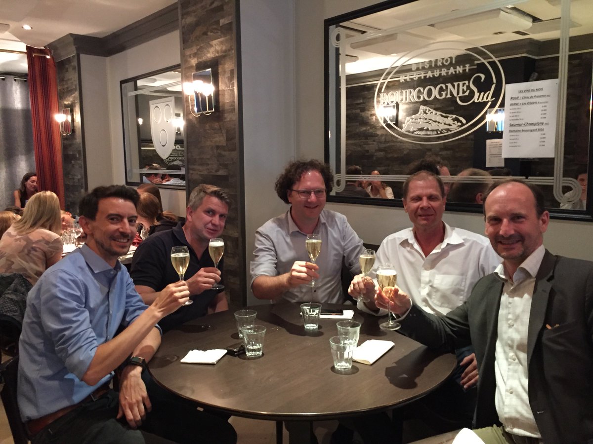 join_gmbh's tweet photo. Great final of our @sinequa Partner Meeting in Paris.Great discussions with the team including presentation of roadmap and sales planning for the coming years.We are looking forward to further years of a great partnership.Thanks for invitation. #cognitivesearch #enterprisesearch https://t.co/DuvI9V7Gaa