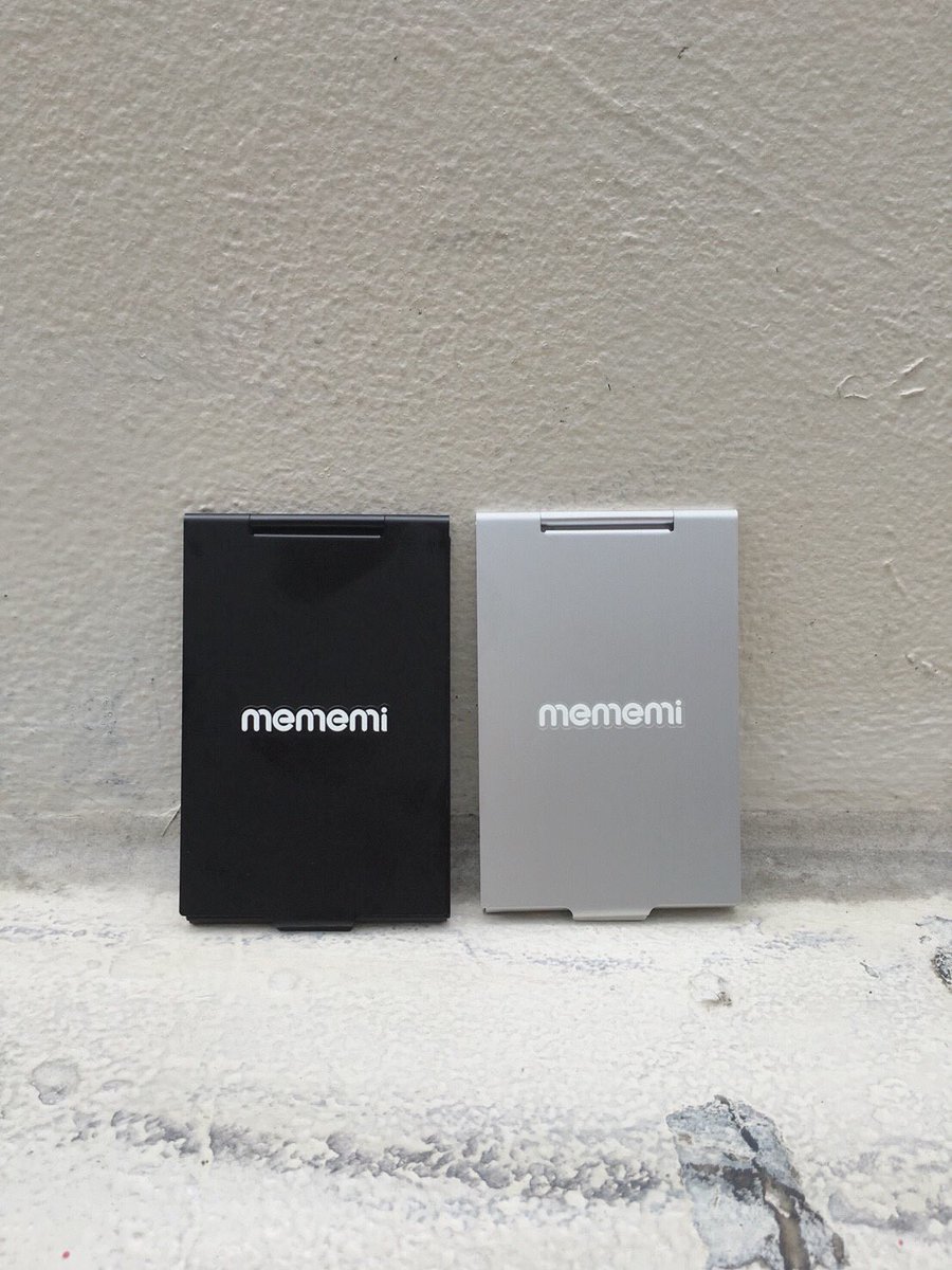 mememi_official's tweet photo. 〜mememi pic up item〜

■ compact mirror
color/black.silver
¥750+tax

<ONLINE STORE>
@supamo_tokyo
https://t.co/mCAlRazbwp https://t.co/fXF7lyZokE