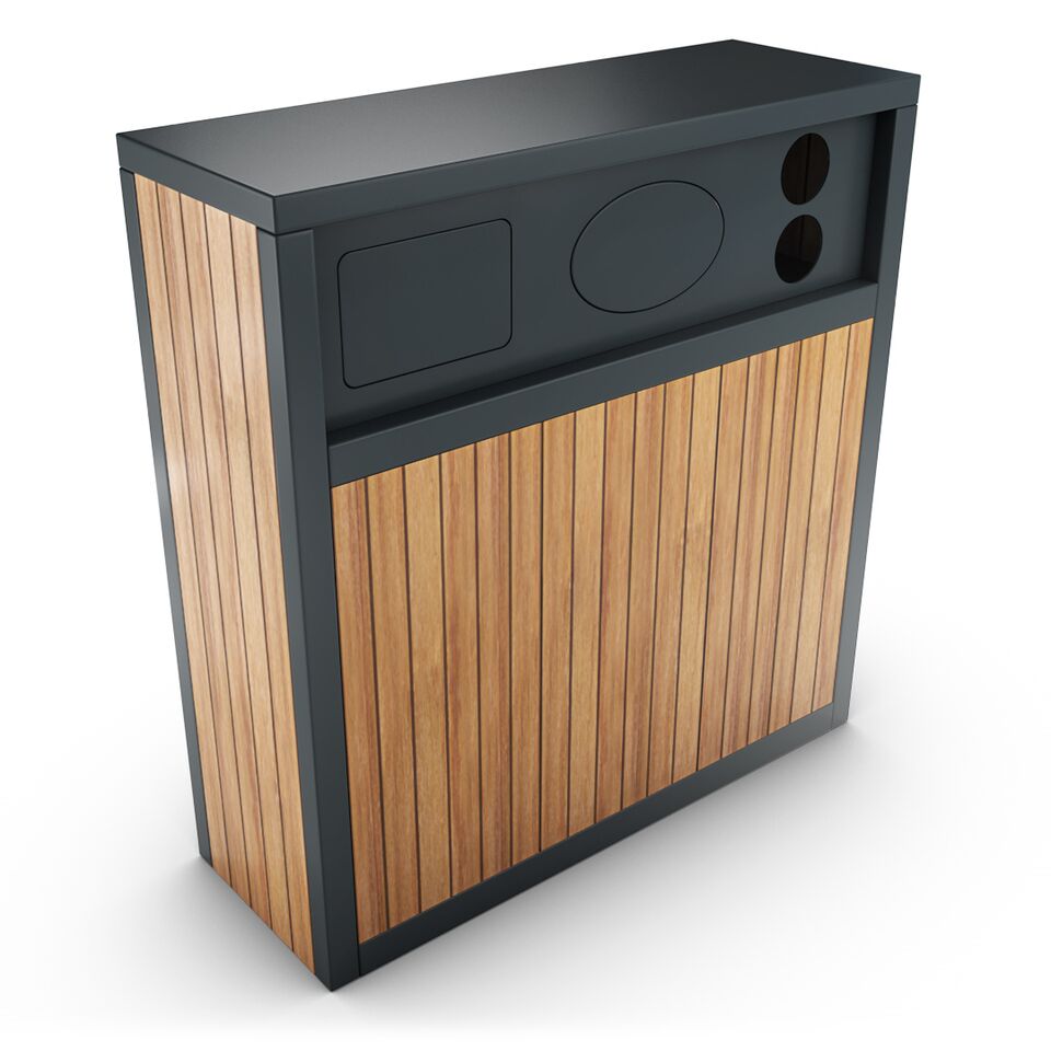 Nouveau:
Maracaibo 3 compartiments avec couvercles
en bois et métal
Personnalisations possibles