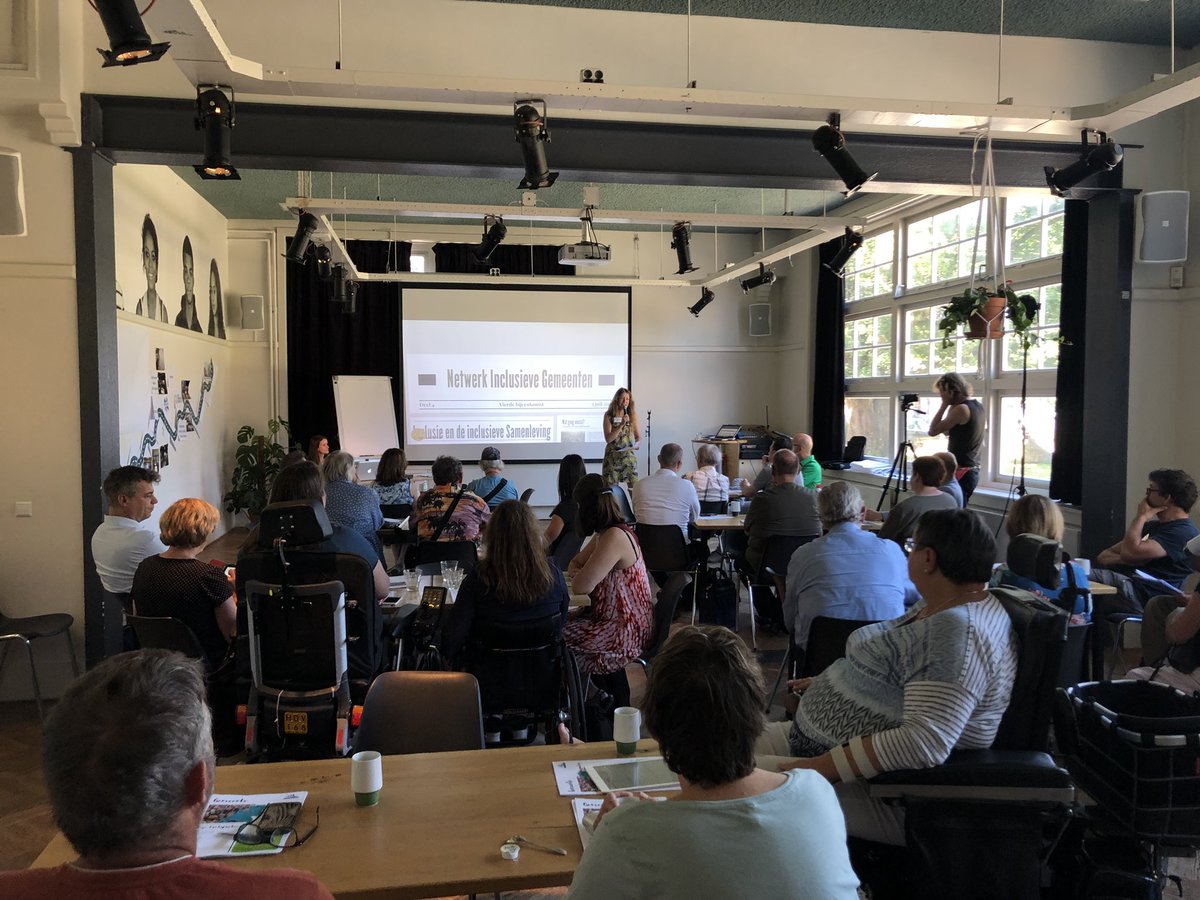 4e bijeenkomst van start: Netwerk Inclusieve Gemeenten. <a href="/cvinclusie/">Coalitie voor Inclusie Nederland</a> <a href="/Movisie/">Movisie</a> <a href="/InclusionlabNL/">Inclusionlab</a>