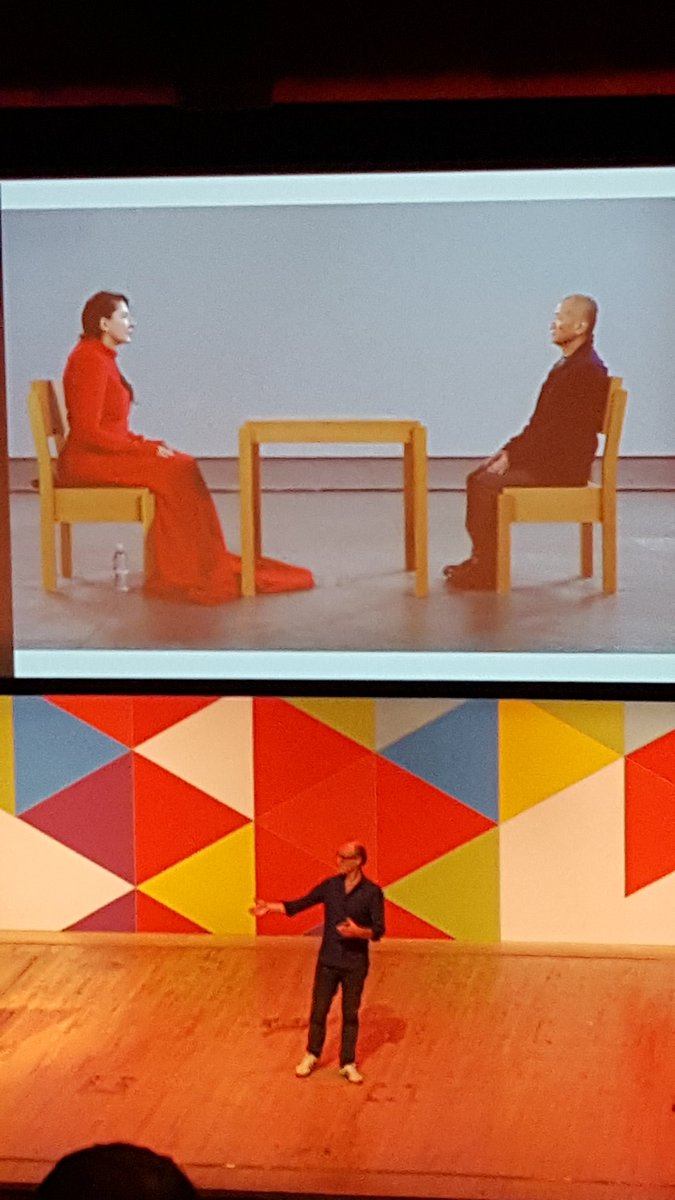 AlizeeAzilee's tweet image. "#MarinaAbromovic is a lesson to all of us. To believe in ourselves and to believe in our ability to touch people." I didn't expect to have one of my favourite artists discussed at the #IoFFC conference. Thank you, @WillGompertzBBC ! #fundraising