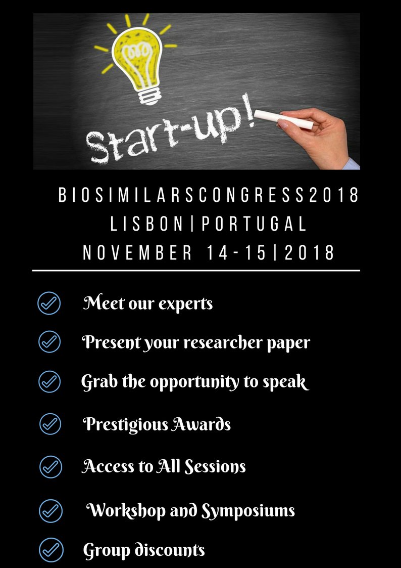 PaulSmruthi's tweet photo. #Grab the opportunity to #Submityourresearchpapers #Expandyourresearch @Biosimilarscongress 2018 #November #Portugal #Check your #researchtitle #Details: https://t.co/c38t4uDdFi
#Contactus: biosimilarcongress2018@gmail.com https://t.co/i3YnFj9kIg