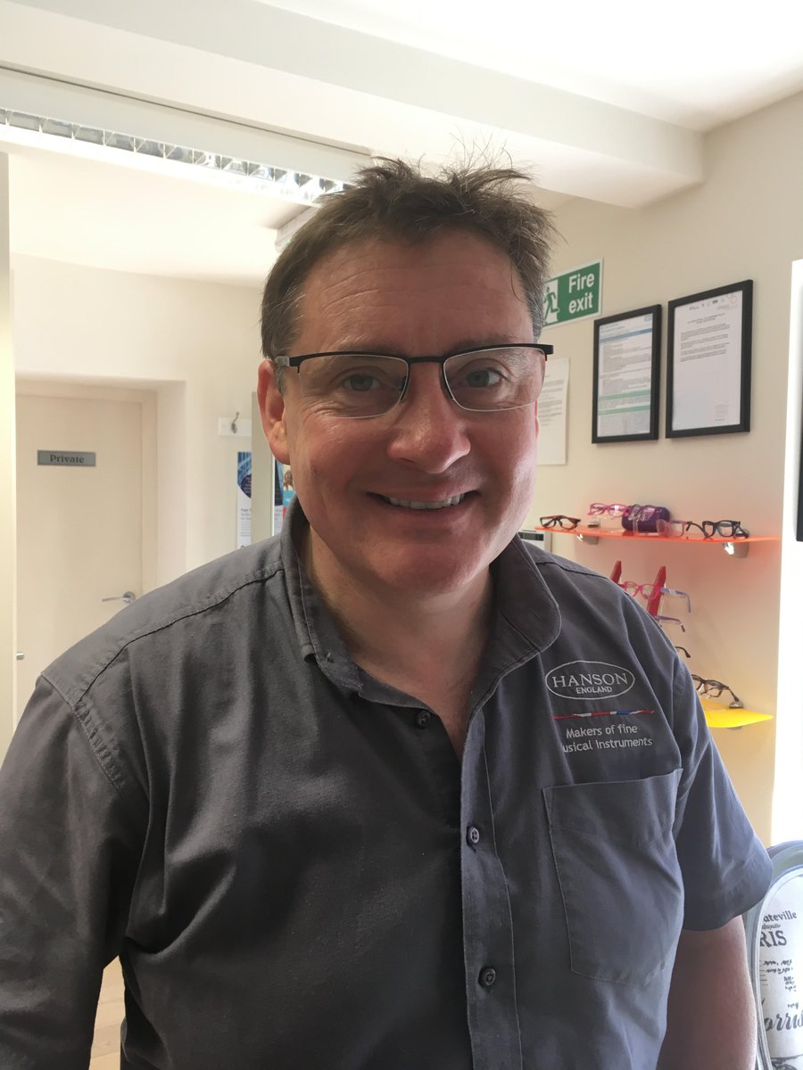 SeeTheMusic's tweet photo. It's #MoreMusicMonday & we've a new blog. Instrument maker Alistair Hanson came to Allegro Optical #Opticians in #Meltham for help. Pardon the pun, but we think we came up with a bit of a clef-er solution.
https://t.co/PGIwya4mpq #SeeTheMusic #MusiciansOptician @Hanson_music_uk https://t.co/clbo7u6gyz