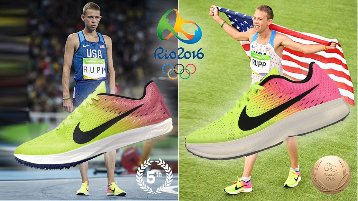 リオ五輪 ゲーレン・ラップのシューズ】 10000mを27分8秒92で走り5位に