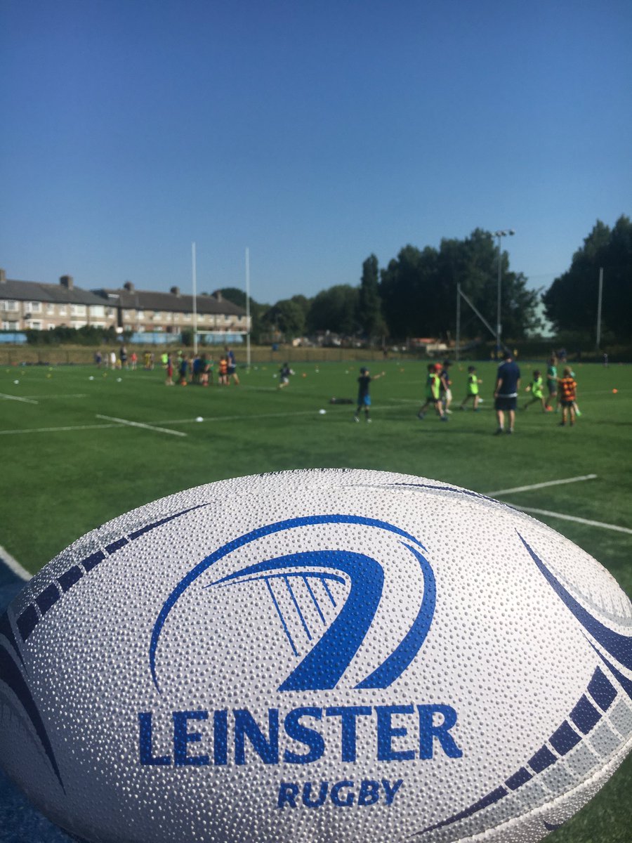 Summer has truly began here in Donnybrook for Leinster Rugby #BOIrugby summer camp#FromTheGroundUp