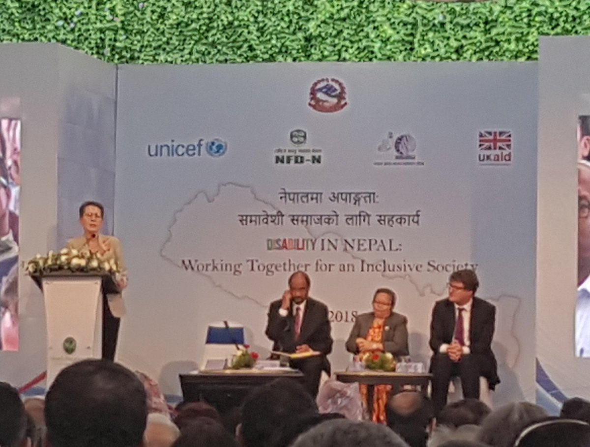 LizSatow's tweet photo. Great opportunity for us to work together for an inclusive society #UNICEF #DisabilitySummit #UKaid #NFDN #GoN #DHRC https://t.co/CUJuBgEBsZ