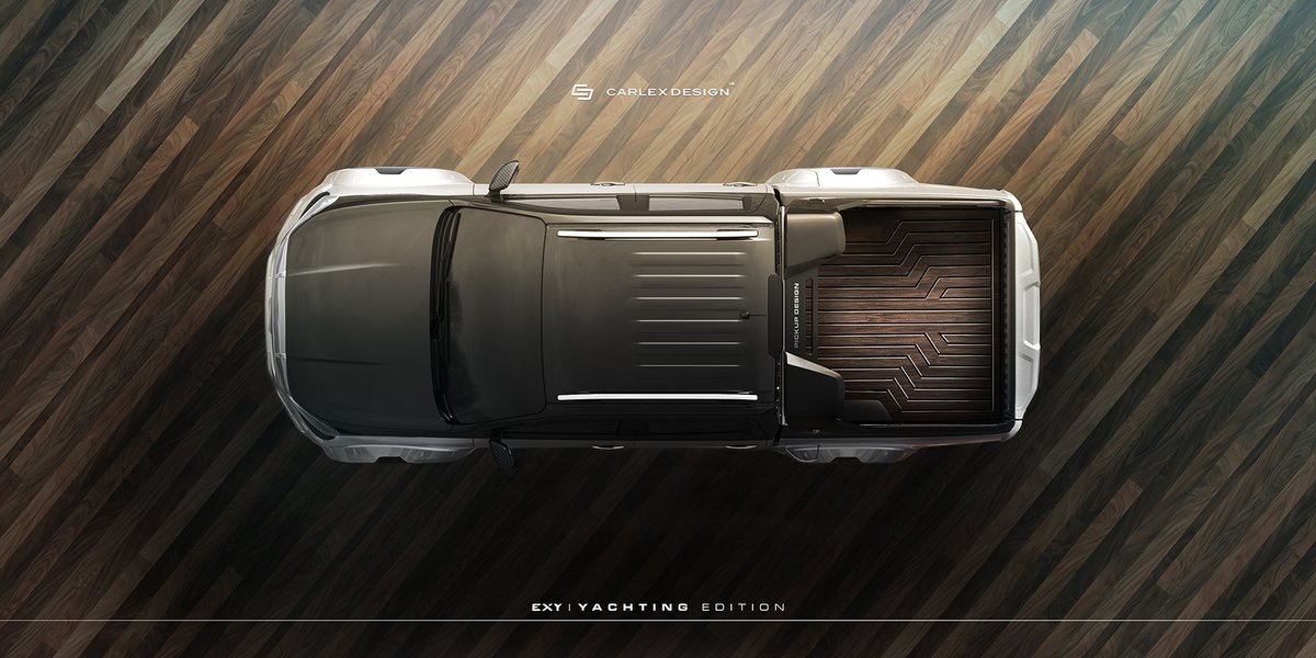 PickupDesignCom's tweet photo. #xclass #mercedes #yachting #mercedeslimitededition #mercedesute #pickupdesign #luxuryinterior #carbonbodykit https://t.co/q9BWWsLSgN