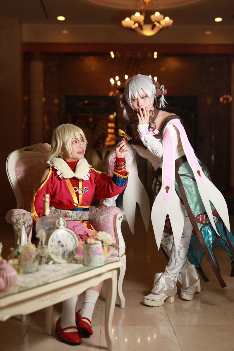お前を地獄に送る者 コスプレ バテンカイトス 終わらない翼と失われた海 ミローディア 私 シェラ ろじゃさん Roger Kitsune お写真 Hideさん Hide0808 Photo