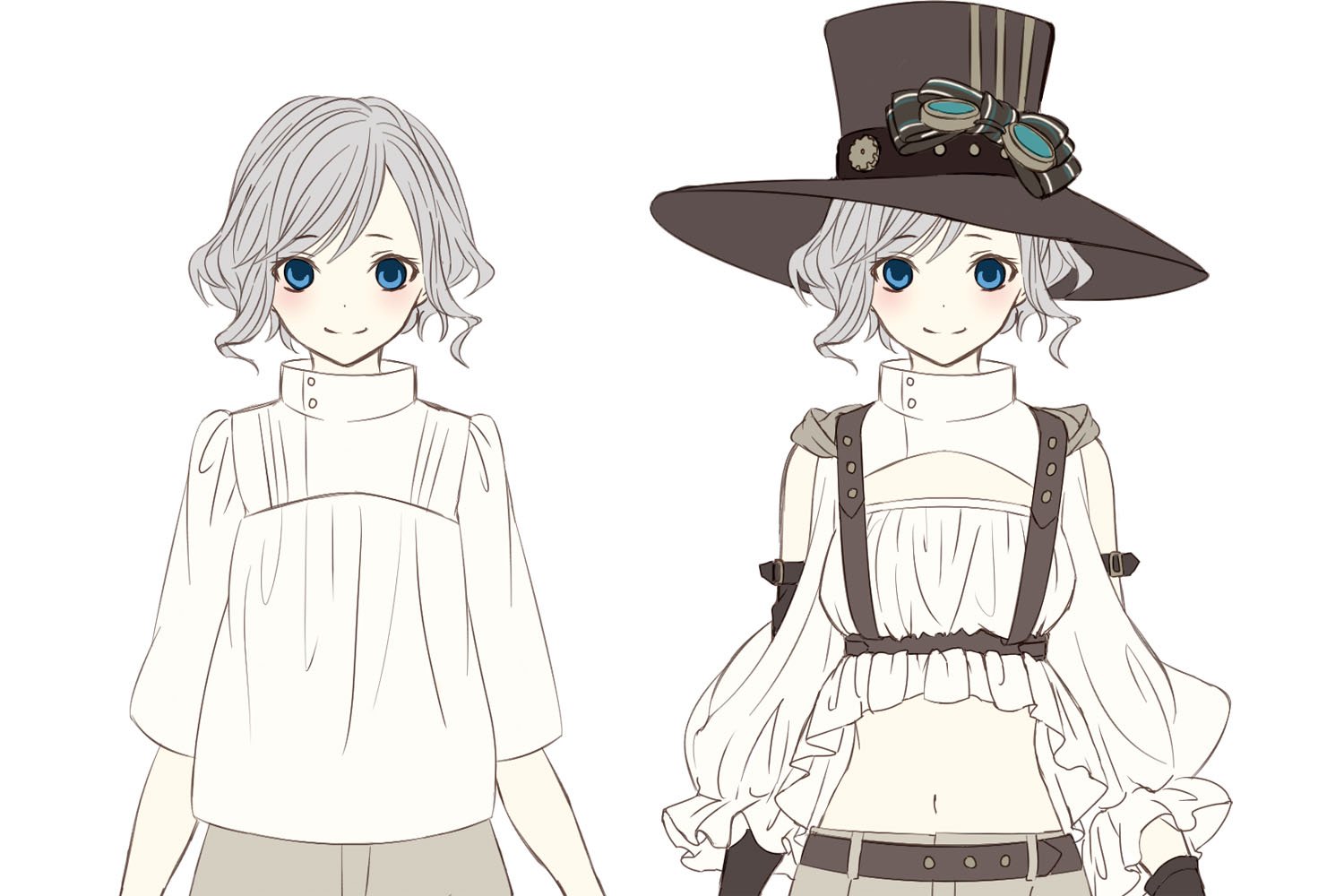 Pictures 定番服をファンタジーにデザインする ファンタジー衣装の描き方 第2回 もくり Pictures T Co 3hbu4ymwug T Co Ewco3wiq8o Twitter