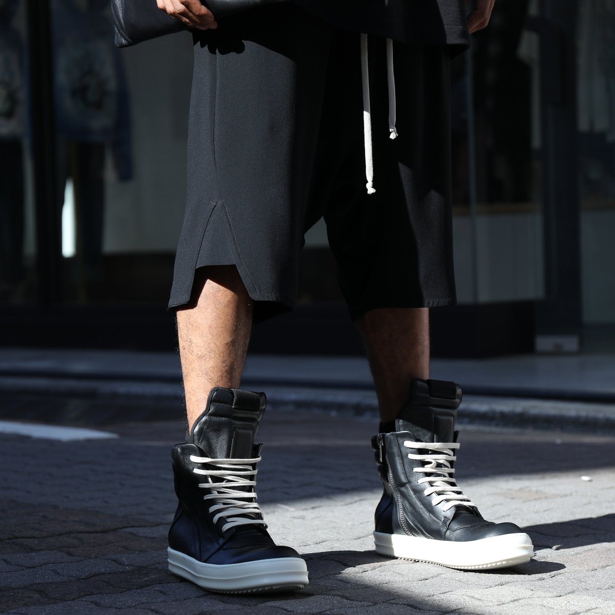 Rick Owensリックオウエンス　オープンシアーミックスクロスバナナトップス Rick Owensリックオウエンス オープンシアーミックスクロス