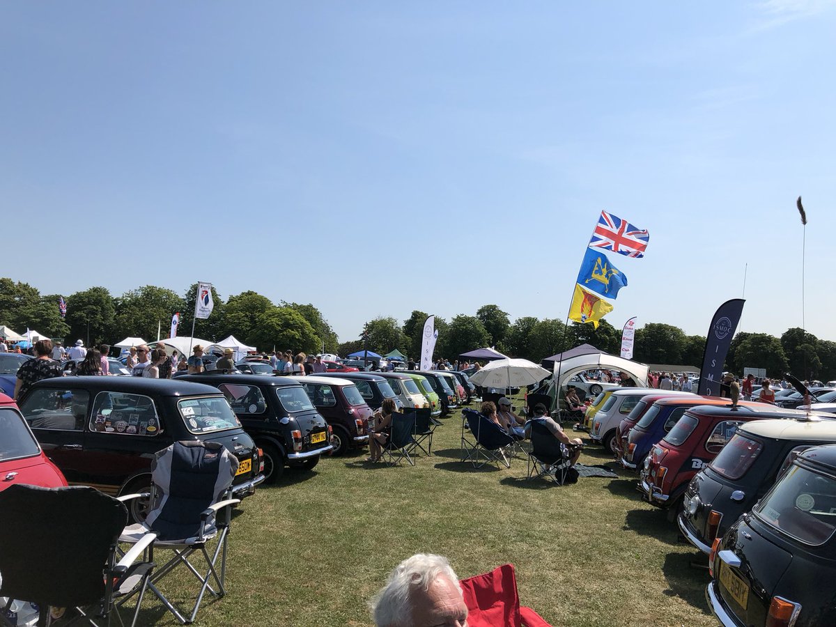 ISMOC_UK's tweet photo. We had a fantastic turn out at Malodon Car show yesterday, with 25 Members cars giving us one of the largest club displays at the show- why not join the friendliest and largest Classic Mini club in Suffolk (members from further afield very welcome 👍🏻) https://t.co/rpgRPpQxML