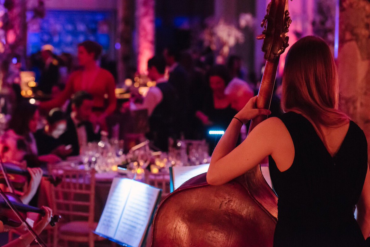 Love Live Music!  
—-
At this SW Wedding we had a string quintet start out with slightly eerie tones while guests entered to transport them to a previous era
—-
Followed by a softer more serene sound filtering through the air during dinner
#SundarWeddings #EventsWithPersonality