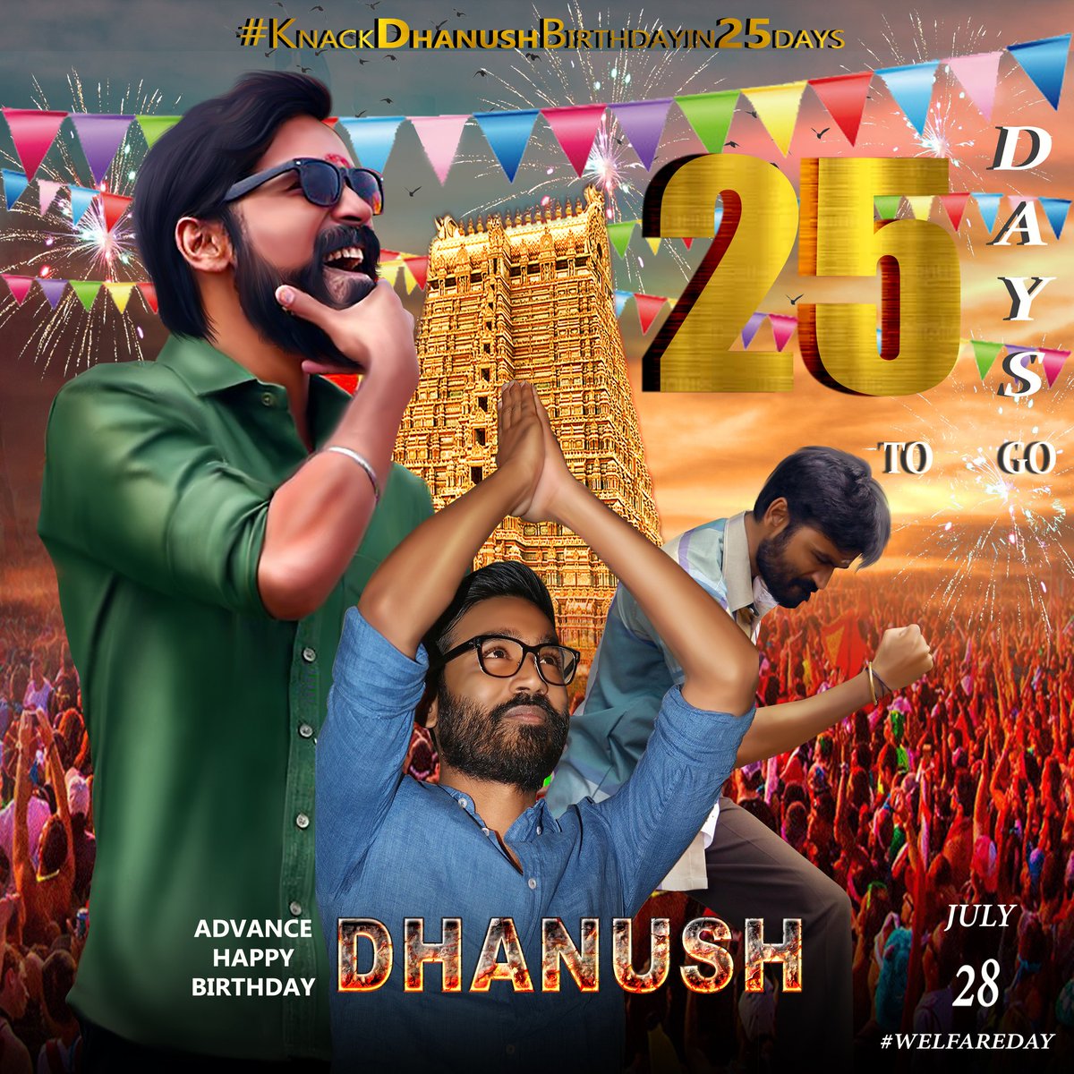 Knackdhanushbirthdayin25days Hashtag On Twitter