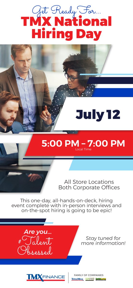 SMILINNDIALIN's tweet photo. Did you know that @TMXCompanies is celebrating 20 years this year?! WOW! Are you or someone you know looking for a job right now? How about a career that'll last you the next 20+ years?! 7.12.18 is the date. 5-7 PM is the time. PM me for more details! https://t.co/wkZegnMNLV https://t.co/AEjKe8DL7p