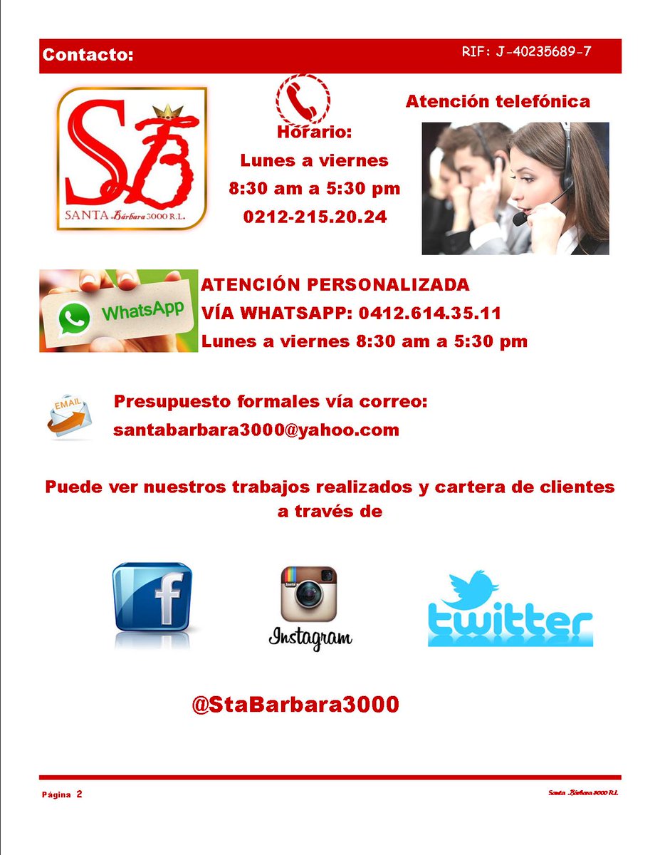 StaBarbara3000's tweet photo. #Siguenos en nuestras redes sociales de #Intagram #Facebook y también por acá en #Twitter y mantente informado de toda la.#publicidad #textil que tenemos para ti 
#Camisas #Tipo #Columbia #Chemises #franelas y #gorras
Ahora también te atendemos por #WhatsApp 0412.6143511 https://t.co/arM2Qh8brf
