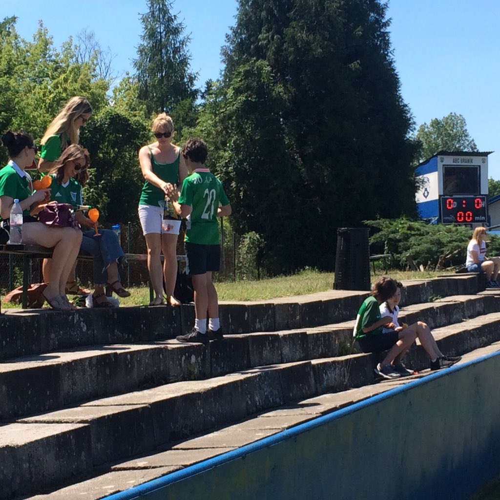 barraneary's tweet photo. Match day 2 🇮🇪- 🇱🇹 #COYDIG #WMFC2018 #bestWAGsintheworld #werestillinthis https://t.co/rh3TNwAuvo