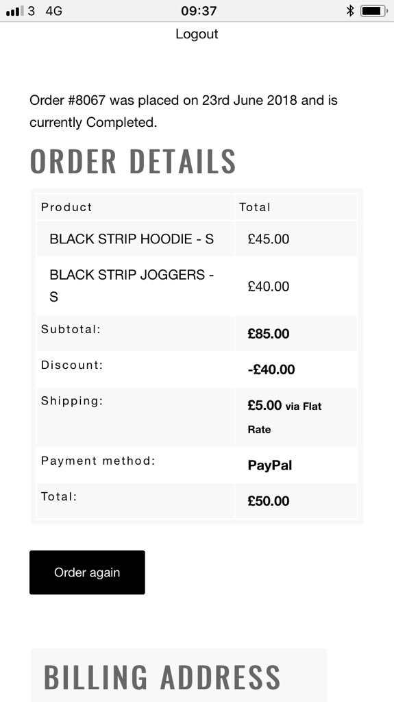 ToasterFaceBoy's tweet photo. .@TranspireClo here’s my order details can you look into why I haven’t received this yet? Does it usually take this long to order from your site? #help https://t.co/DtNBJ0Nov0