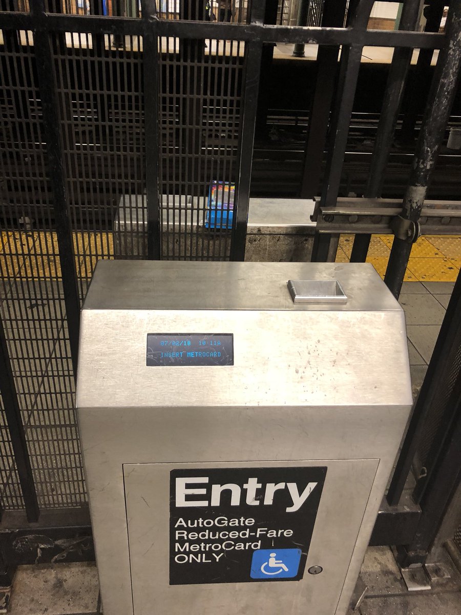 coleycane2030's tweet image. @MTA Auto-Gate at W. 135th Downtown side is broken.  Please repair ASAP. Thank you! #AccessibilityIssues #DisabledVets