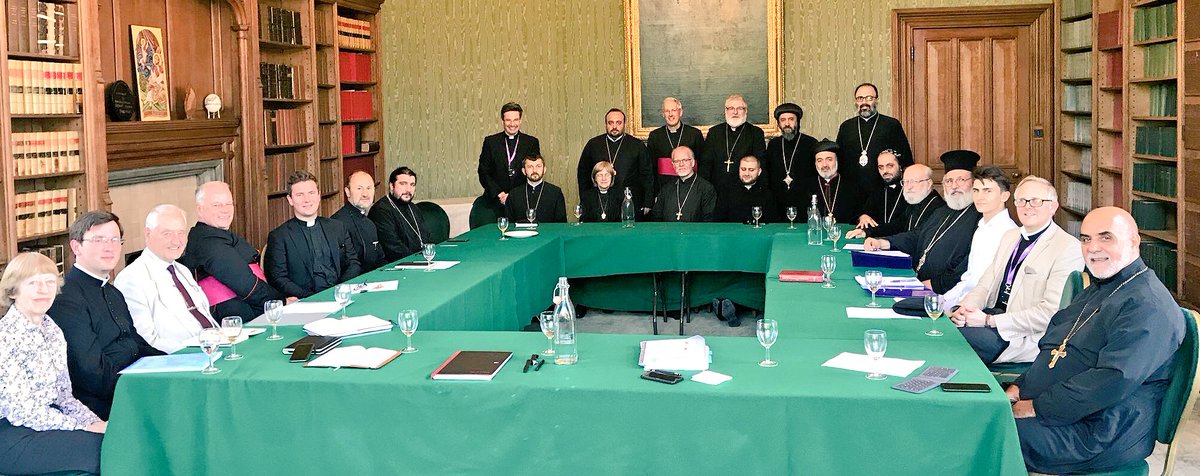 BishopAngaelos's tweet photo. With @BishopSouthwark @HovakimManukyan and other friends for first Orthodox Roundtable at @LambethPalace. Great opportunity for more cooperation and sharing between @ChurchOfEngland and our Oriental and Eastern #Orthodox families of #Churches across #Britain and internationally. https://t.co/RT2pArZ8vA