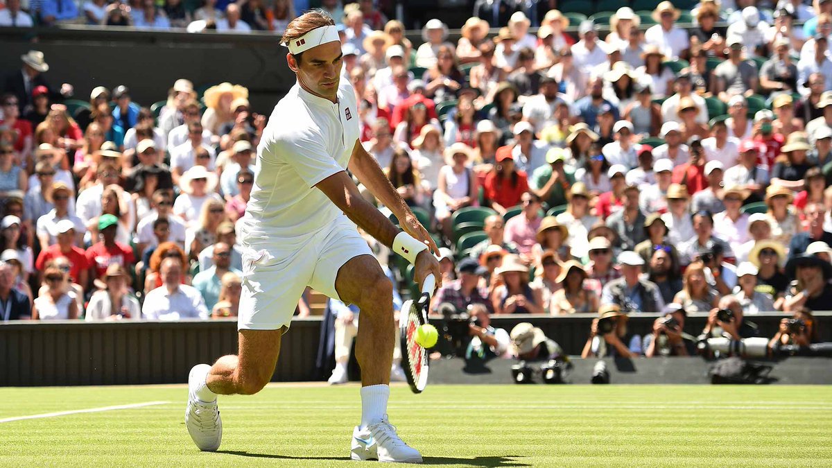 #Wimbledon | 1R: Sin sobresaltos el campeón defensor, Roger Federer, accede a 2R luego de vencer a Dusan Lajović 6-1 6-3 6-4.