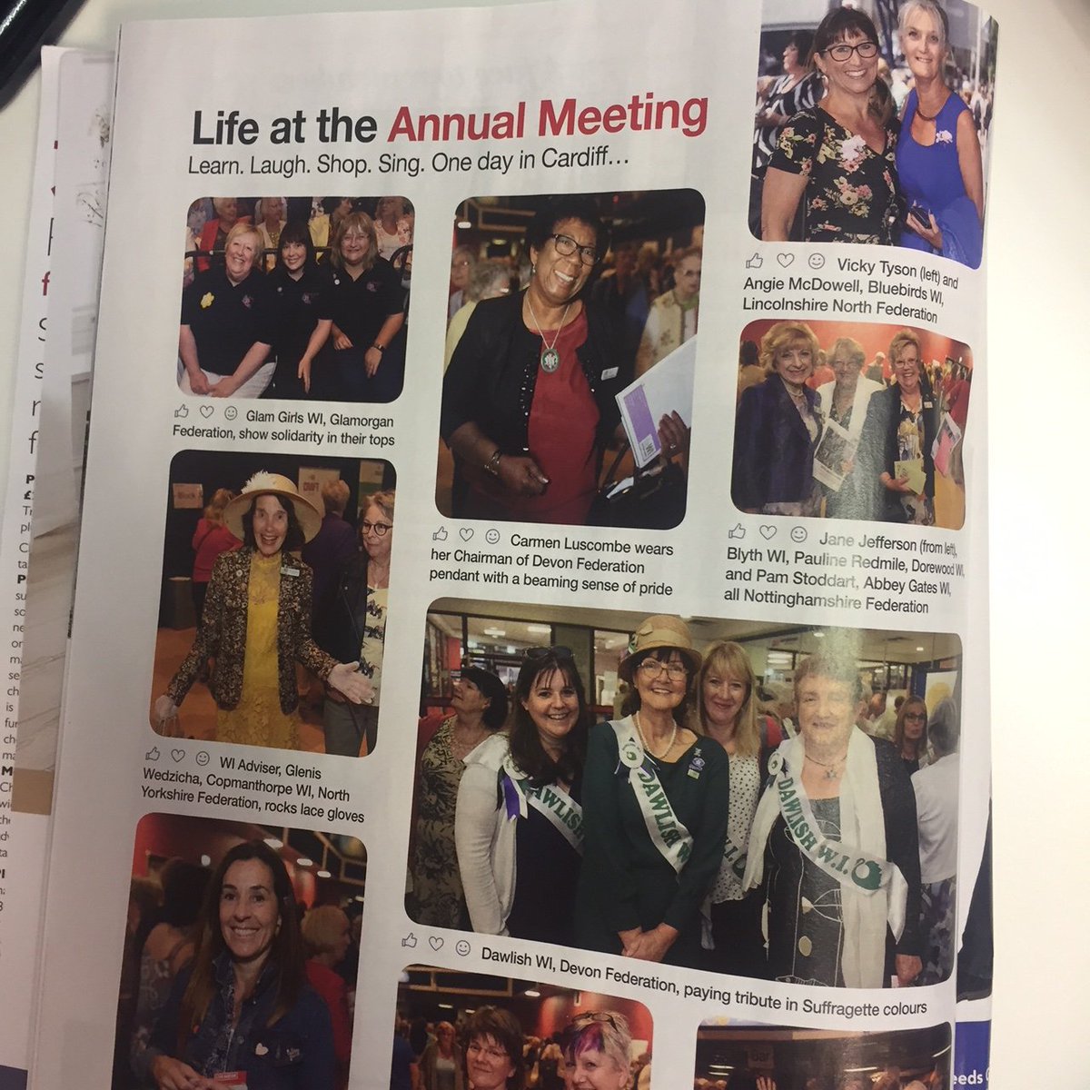 Arriving with you this week, your summer edition of @WILifemagazine is packed full of fantastic content including an in-depth piece on this year’s Annual Meeting! You can also find easy recipes for al-fresco dining in the cookery section to make the most of the #HeatWave2018