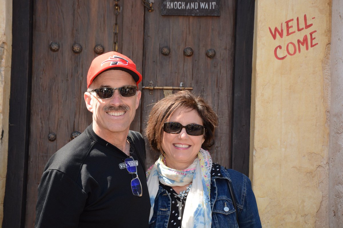 Wonderologist's tweet image. I love this man! And am so grateful for the 12,775 days I have been your wife. Happy anniversary, @whowell269! I love you much!