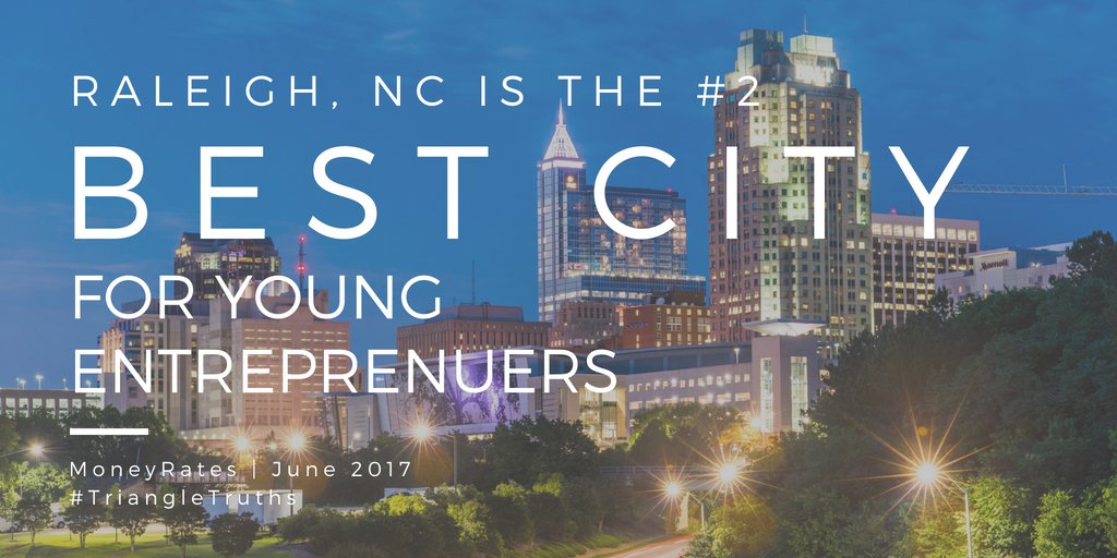 InnovateRaleigh's tweet photo. Looking for a city to house your startup? We've got you covered! #TriangleTruths https://t.co/9nzxrllTpG