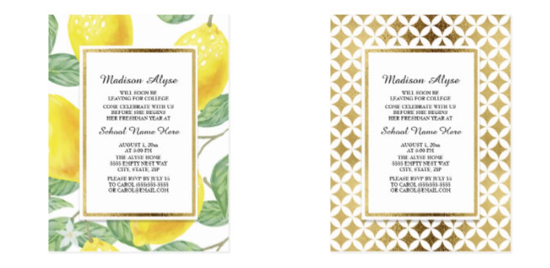 tsuttles5's tweet photo. Time to plan that Off-to-college / trunk party. Huge selection of invitations! https://t.co/zjrsJAACvr "trunkpartyinvitations #offtocollege #collegesendoff #zazzle #invitations https://t.co/OymuUwpDmz