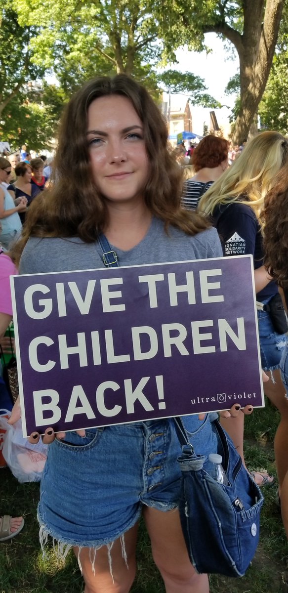 UltraViolet's tweet image. This weekend, UltraViolet members joined #FamiliesBelongTogetherMarch in 28 cities across America. 

Our next step: #AbolishICE and #AbolishCBP. #MondayMotivation
