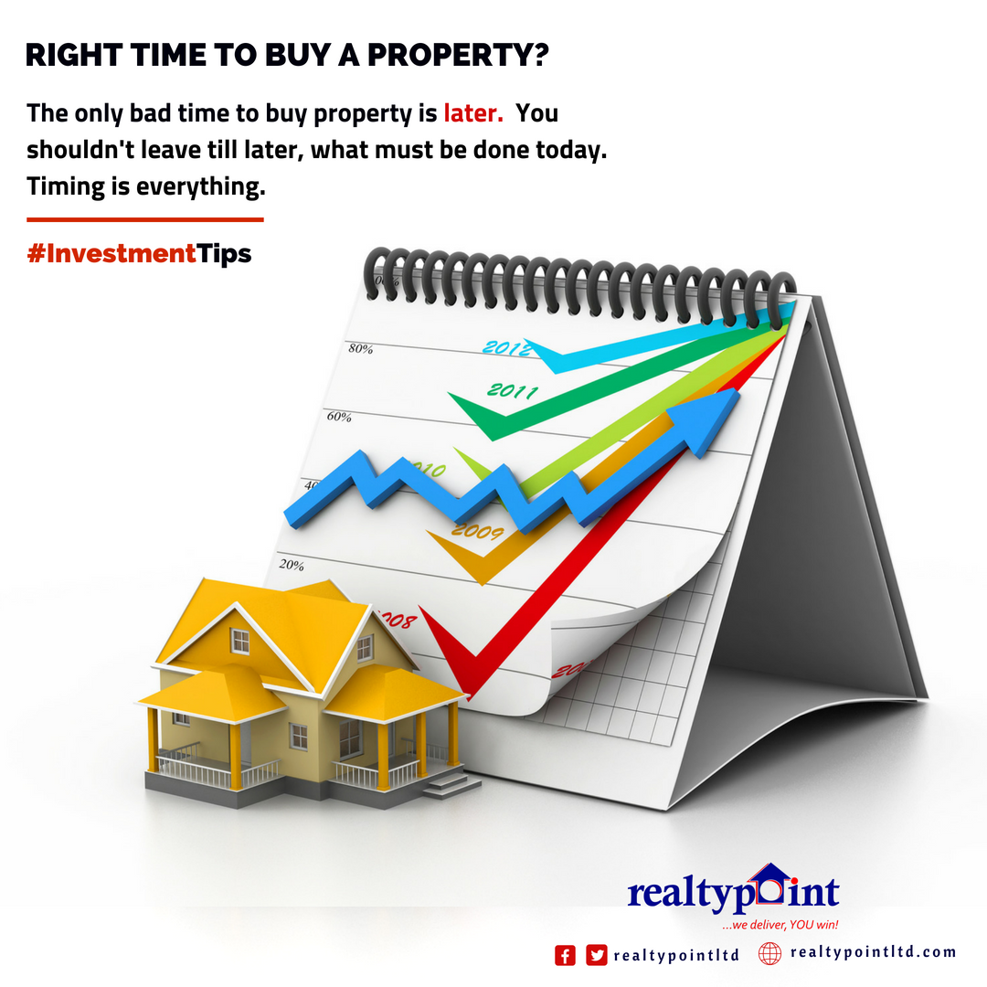 The perfect time to buy any form of property is NOW.

DM us now via 08093930651 to discuss investment options that are very affordable.

#InvestmentTips #Sackyourlandlord #Buyland #smartinvestors