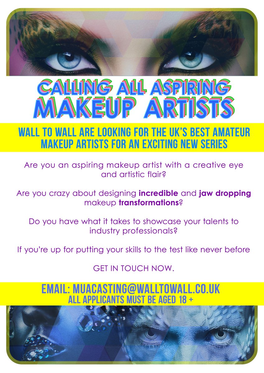 GlowUpCasting's tweet photo. @OliviaDBuck HEY OLIVIA! Please RT :)  #makeupseries #mua #muauk #makeupartist #transformations #glowup #ukblogger #artistryforall #undiscoveredmuas https://t.co/o7wtWCm2s9
