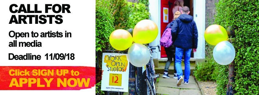 YorkOpenStudios's tweet photo. Have you applied for York Open Studios 2019 yet? https://t.co/mHkBZgxAgC… https://t.co/l63Szkf22A