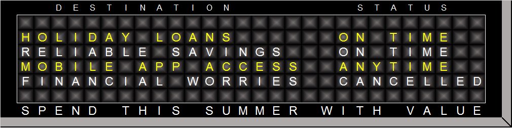 ValueCU's tweet image. Summer holidays are fast approaching.  It's not too late for an affordable &amp;amp; convenient loan from Value to help cover the cost of last-minute things you need.