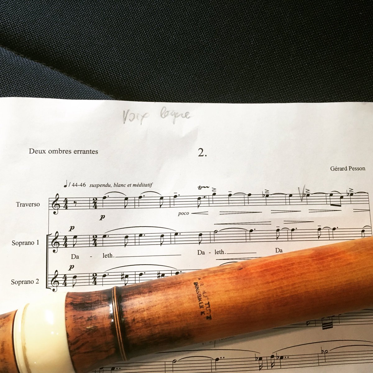sylvainsartre's tweet photo. Travail de la création pour @lesombres de #gerardpesson « 2 ombres errantes » à découvrir cet été #tournee #couperin2018 @FondationOrange https://t.co/JmVuOPnx0d