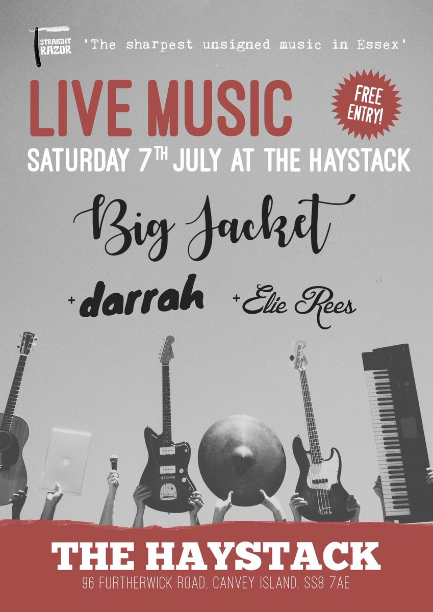 Thanks for having us #Ipswich 😊 NEXT GIG | Sat 7th July | 9pm | The Haystack - Canvey 🤘🏼